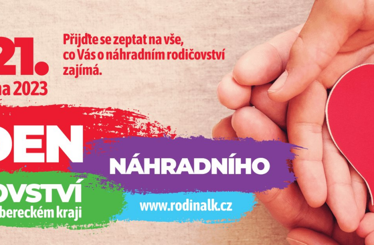 Týden náhradního rodičovství v Libereckém kraji (banner na Facebook)